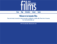 Tablet Screenshot of jonlancasterfilms.com